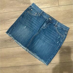 Denim Skirt - Size 10 - Rough Edge & So Cute